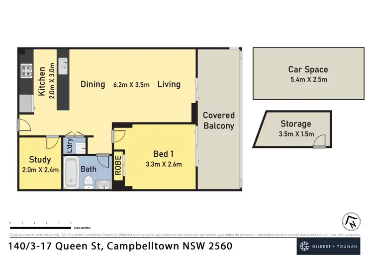 Floorplan of Homely apartment listing, 140/3-17 Queen Street, Campbelltown NSW 2560