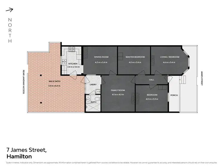 Floorplan of Homely house listing, 7 James Street, Hamilton NSW 2303