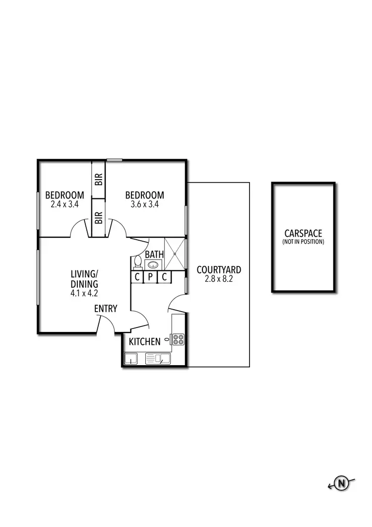 Floorplan of Homely apartment listing, 1/37 Davis Avenue, South Yarra VIC 3141
