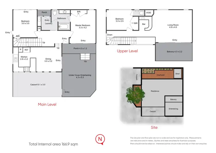 Floorplan of Homely townhouse listing, 6/3-5 Kars Street, Frankston VIC 3199