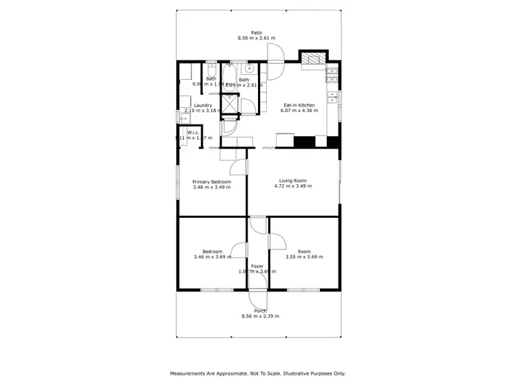 Floorplan of Homely house listing, 5 McLennan Street, Marnoo VIC 3387