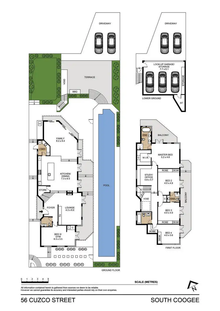 Floorplan of Homely house listing, 56 Cuzco Street, South Coogee NSW 2034