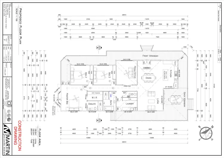 Floorplan of Homely house listing, 17 Patrick Street, Dalby QLD 4405