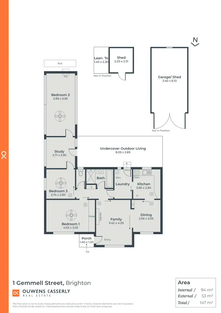 Floorplan of Homely house listing, 1 Gemmell Street, Brighton SA 5048