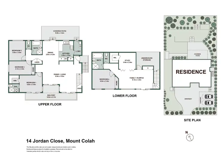 Floorplan of Homely house listing, 14 Jordan Close, Mount Colah NSW 2079