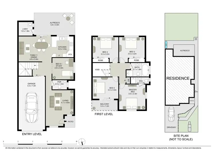 Floorplan of Homely house listing, 3 Duke Street, Merrylands NSW 2160