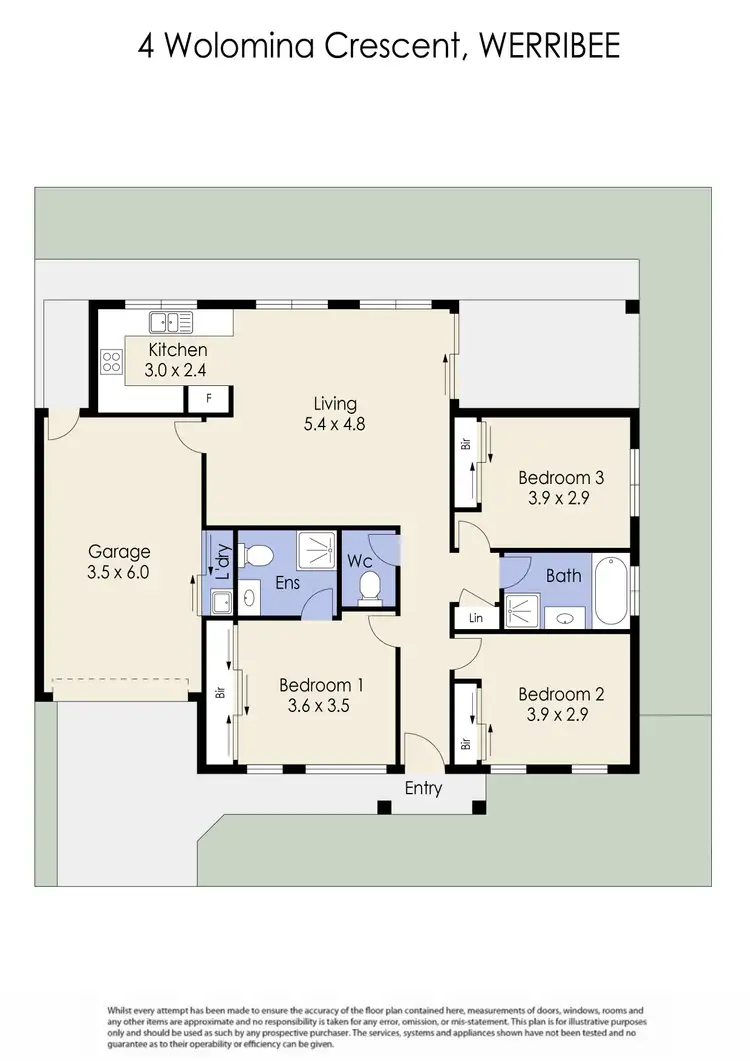 Floorplan of Homely house listing, 4 Wolomina Crescent, Werribee VIC 3030