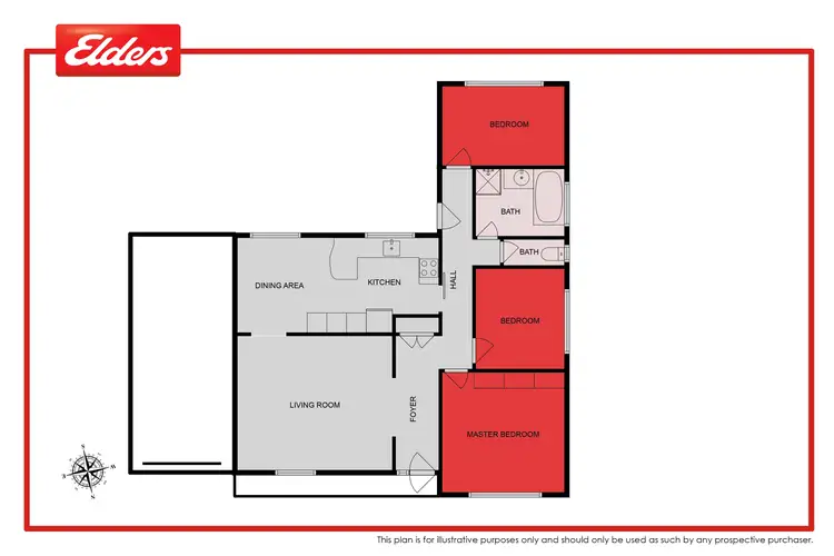 Floorplan of Homely house listing, 1 Hillcrest Close, Taree NSW 2430