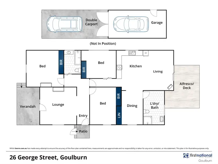 Floorplan of Homely house listing, 26 George Street, Goulburn NSW 2580