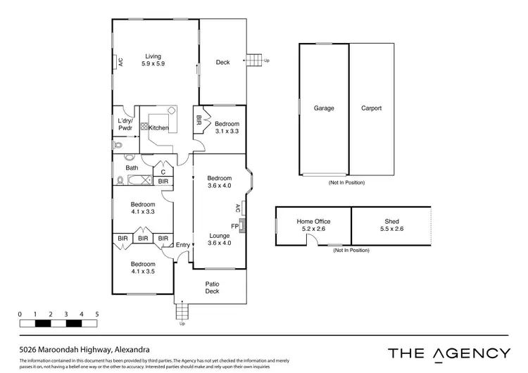 Floorplan of Homely house listing, 5026 Maroondah Highway, Alexandra VIC 3714