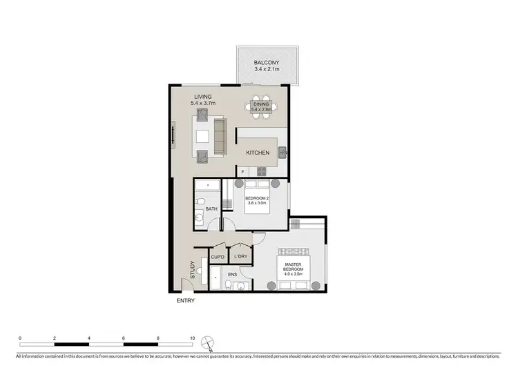 Floorplan of Homely apartment listing, 8/684 Victoria Road, Ryde NSW 2112