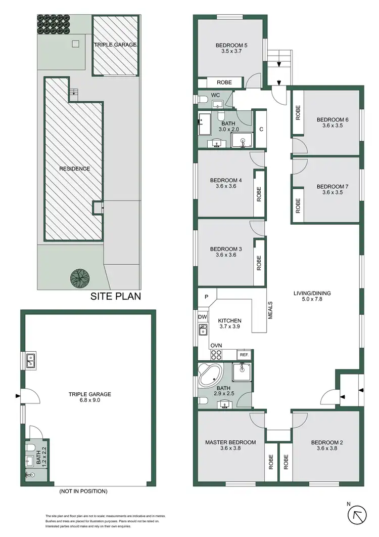 Floorplan of Homely house listing, 27 Noel Street, Dromana VIC 3936