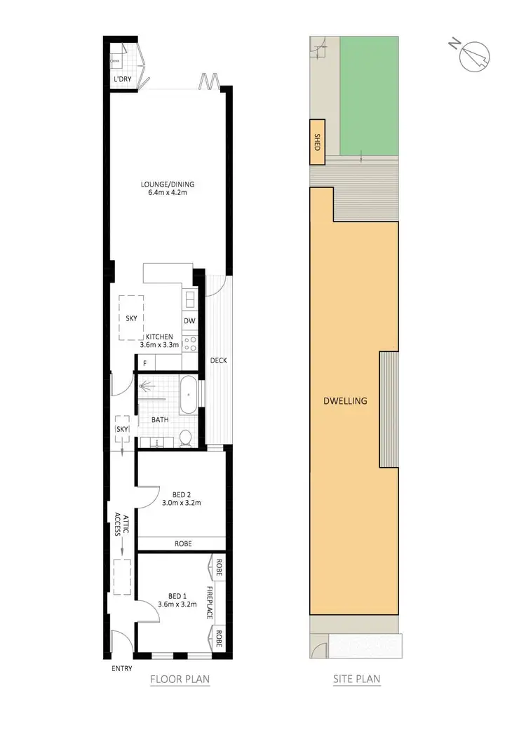 Floorplan of Homely house listing, 91 Terry Street, Tempe NSW 2044