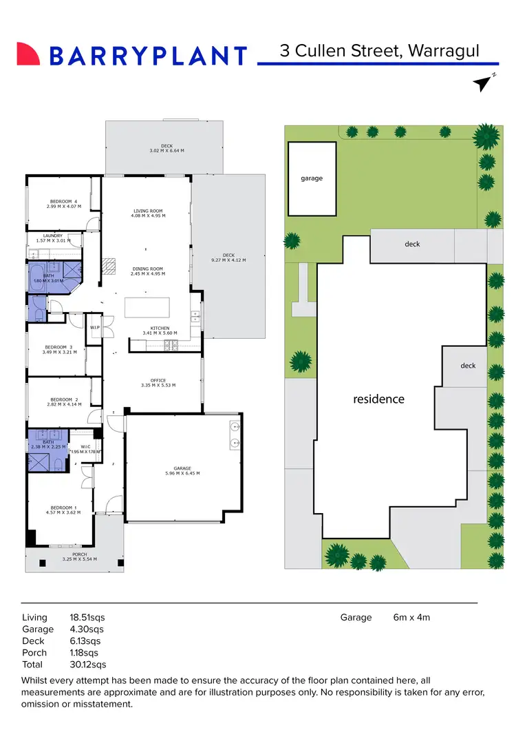 Floorplan of Homely house listing, 3 Cullen Street, Warragul VIC 3820