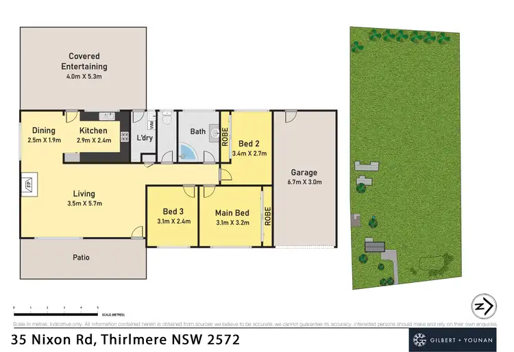 Floorplan of Homely house listing, 35 Nixon Road, Thirlmere NSW 2572