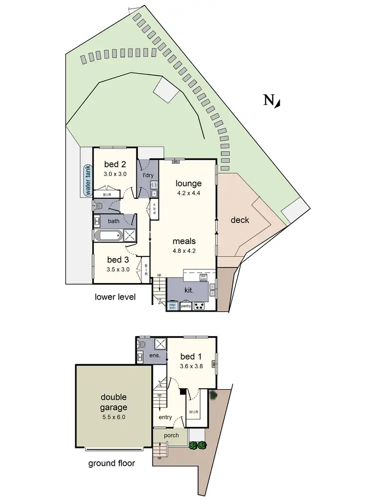 Floorplan of Homely house listing, 3/10 Snowball Avenue, Mount Evelyn VIC 3796