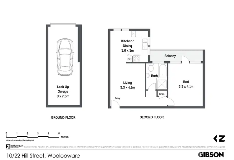 Floorplan of Homely unit listing, 10/22 Hill Street, Woolooware NSW 2230