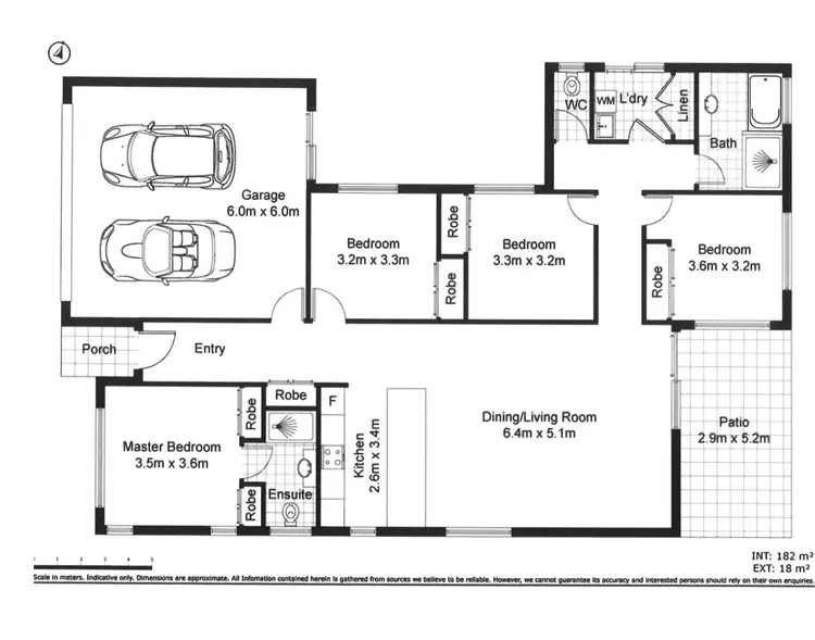 Floorplan of Homely house listing, 5 Parkview Place, Laidley QLD 4341