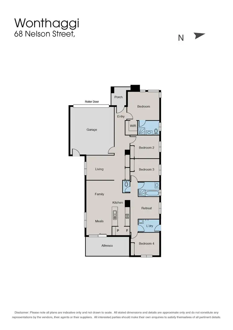 Floorplan of Homely house listing, 68 Nelson Street, North Wonthaggi VIC 3995