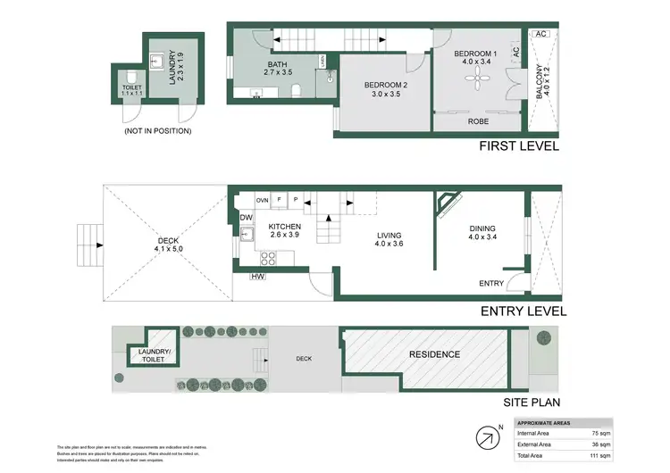 Floorplan of Homely house listing, 19 Belmore Street, Rozelle NSW 2039