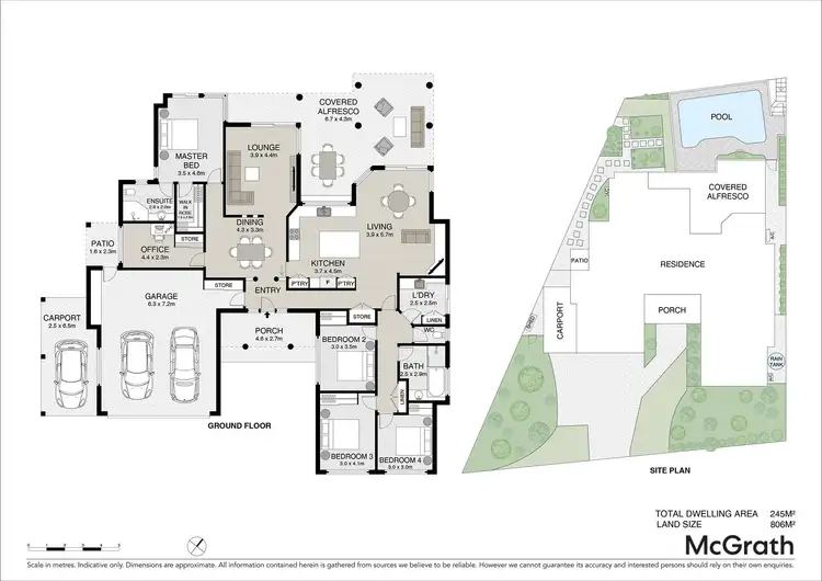 Floorplan of Homely house listing, 10 Munbilla Close, Mountain Creek QLD 4557