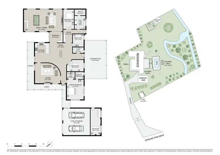 Floorplan of Homely house listing, 189A Ayrshire Park Drive, Boambee NSW 2450
