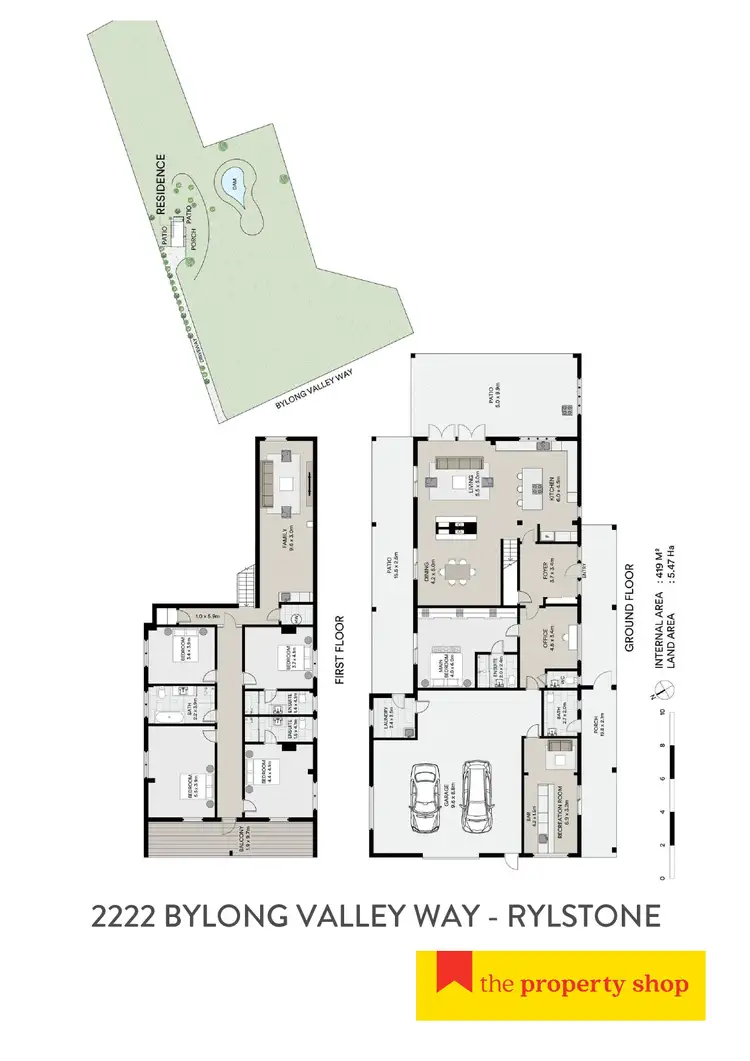 Floorplan of Homely rural property listing, 2222 Bylong Valley Way, Rylstone NSW 2849