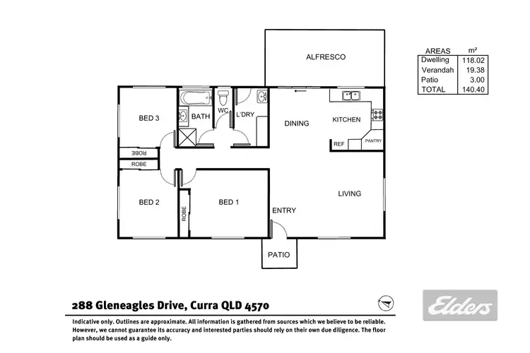 Floorplan of Homely house listing, 288 Gleneagles Drive, Curra QLD 4570