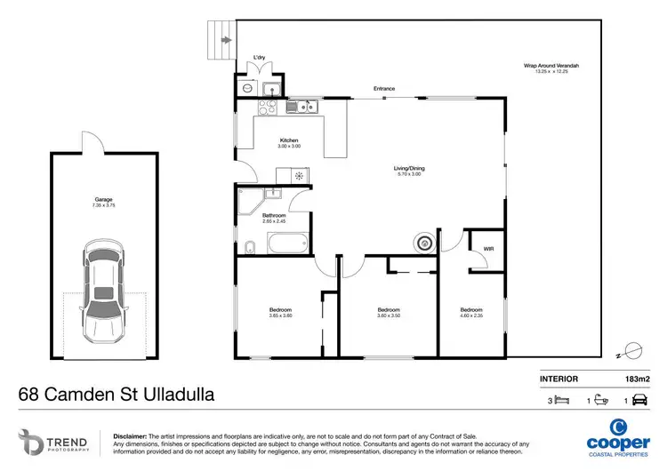 Floorplan of Homely house listing, 68 Camden Street, Ulladulla NSW 2539