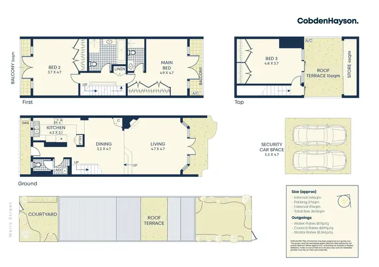 Floorplan of Homely house listing, 19 Wells Street, Balmain NSW 2041