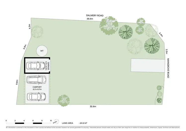 Floorplan of Homely land listing, LOT 231 Mangrove Road, Narara NSW 2250