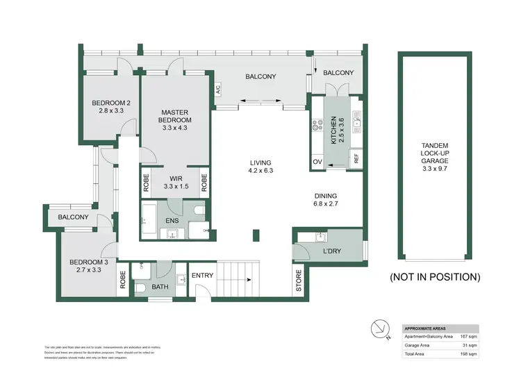 Floorplan of Homely apartment listing, 8/1208-1218 Pacific Highway, Pymble NSW 2073