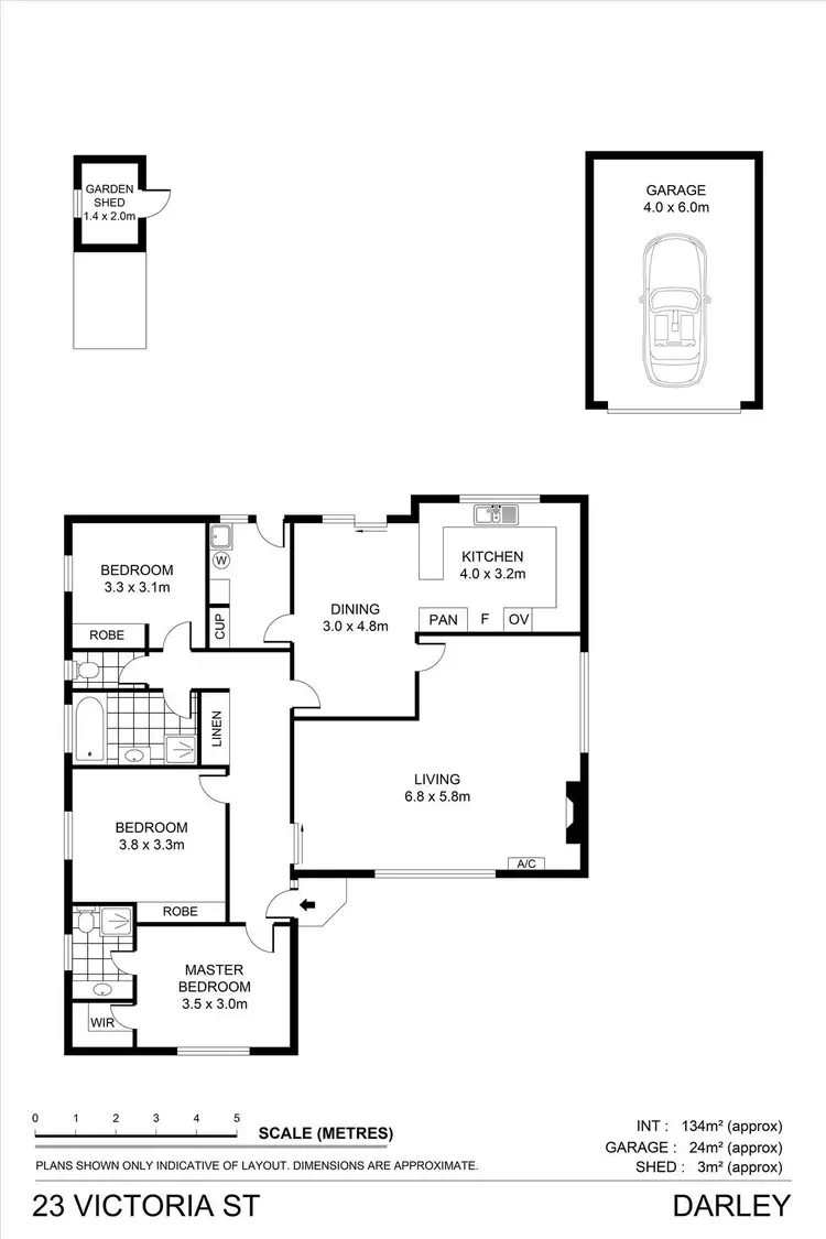 Floorplan of Homely house listing, 23 Victoria Street, Darley VIC 3340