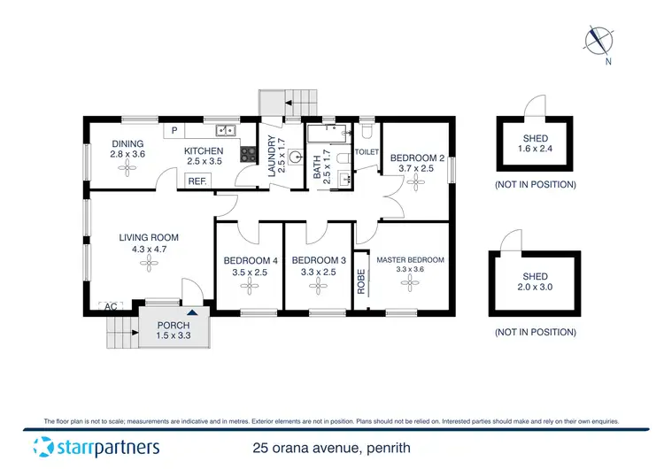 Floorplan of Homely house listing, 25 Orana Avenue, Penrith NSW 2750
