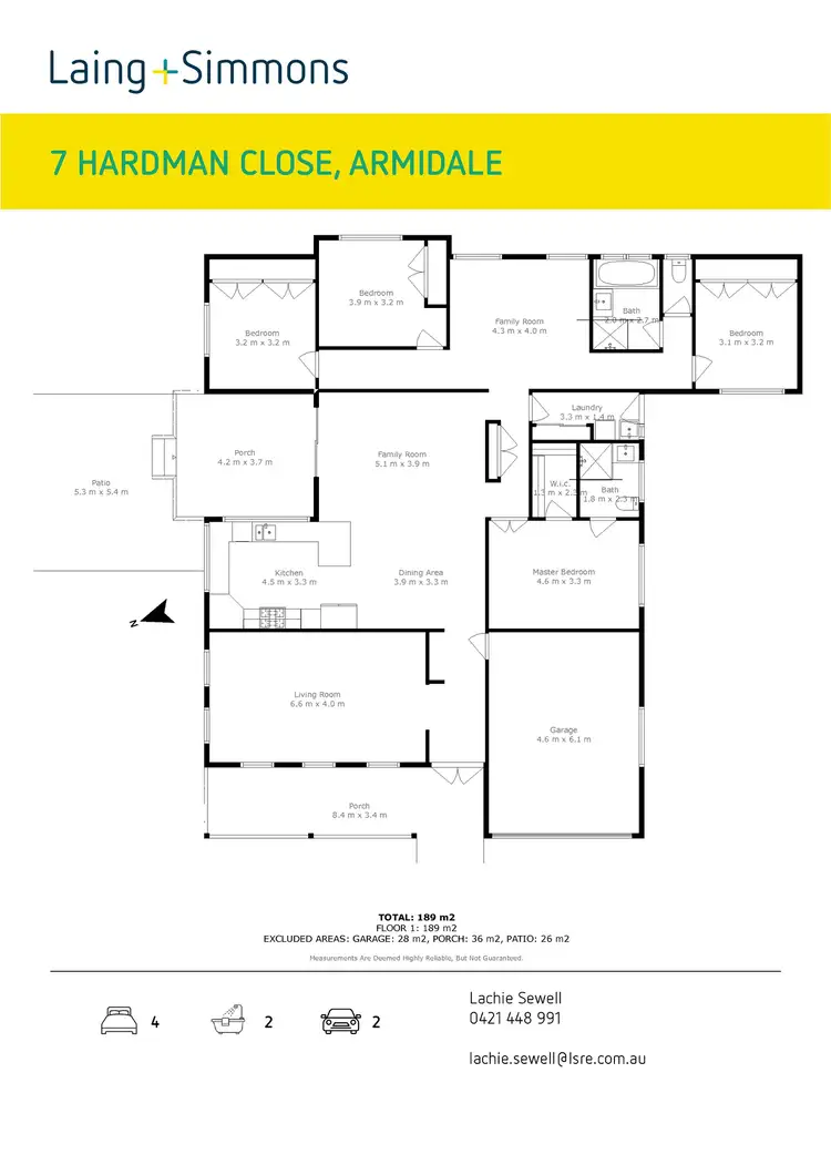 Floorplan of Homely house listing, 7 Hardman Close, Armidale NSW 2350