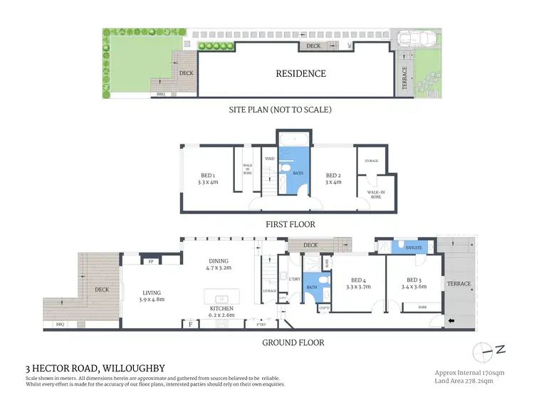 Floorplan of Homely house listing, 3 Hector Road, Willoughby NSW 2068