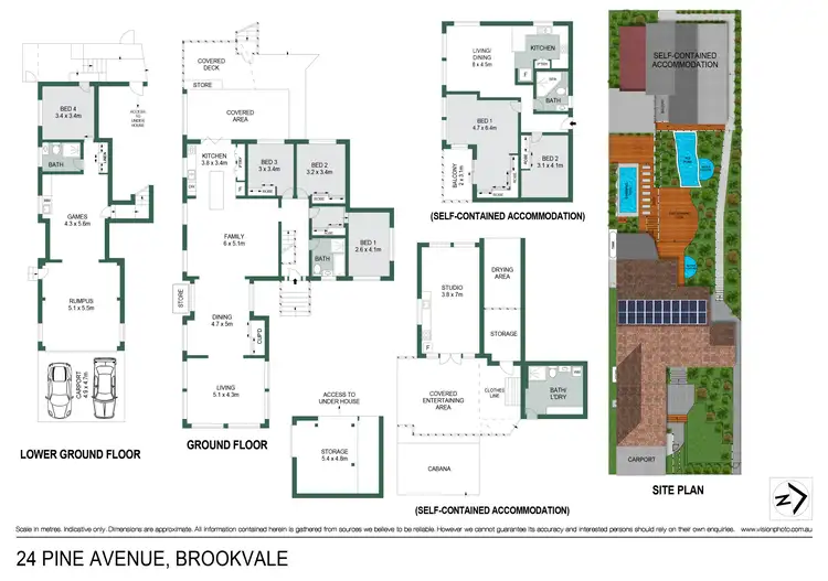 Floorplan of Homely house listing, 24 Pine Avenue, Brookvale NSW 2100