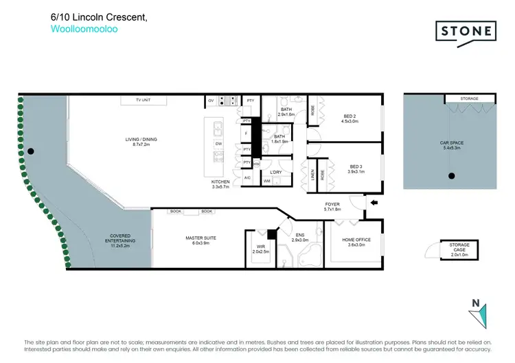 Floorplan of Homely apartment listing, 6/10 Lincoln Crescent, Woolloomooloo NSW 2011