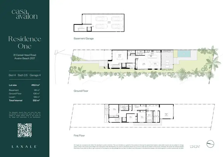 Floorplan of Homely house listing, 31 Careel Head Road, Avalon Beach NSW 2107