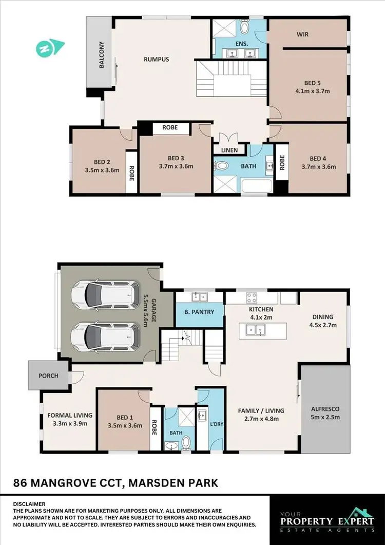 Floorplan of Homely house listing, 86 Mangrove Circuit, Marsden Park NSW 2765