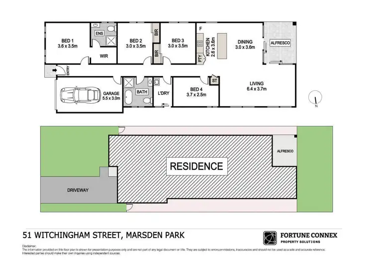 Floorplan of Homely house listing, 51 Witchingham Street, Marsden Park NSW 2765