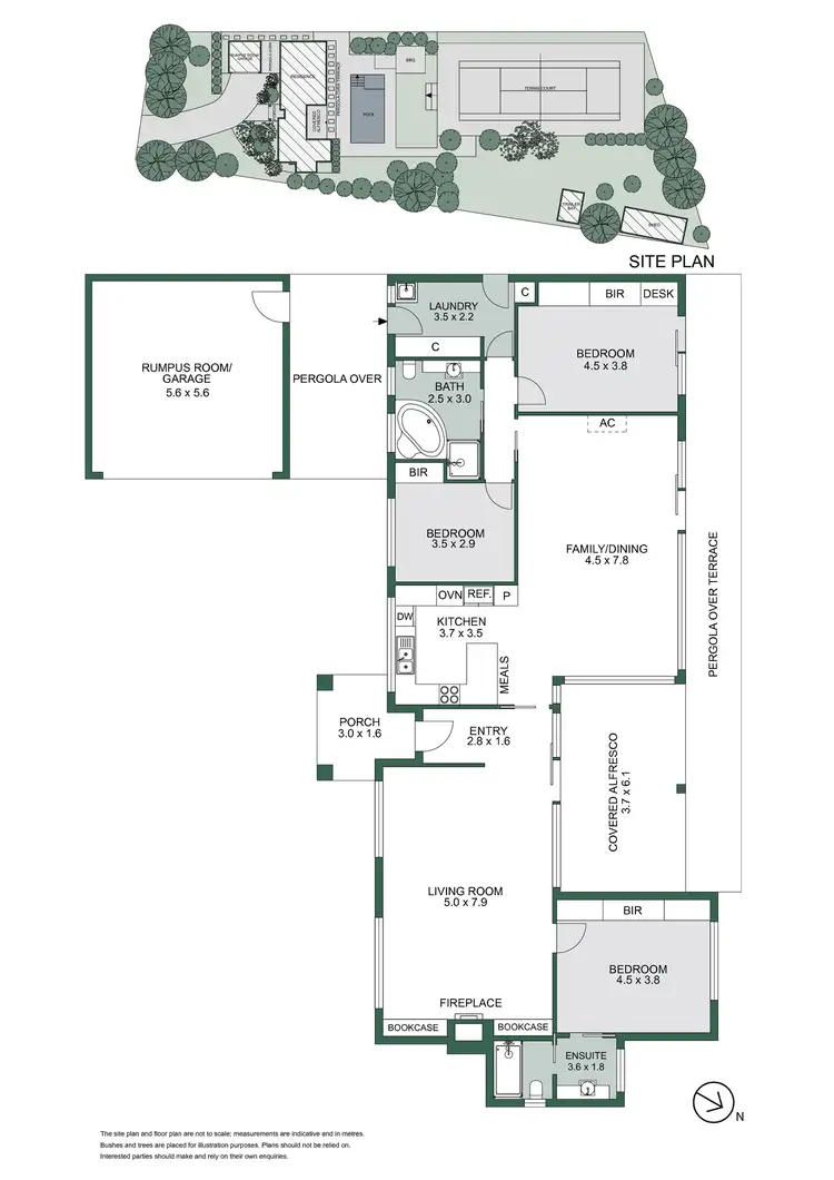 Floorplan of Homely house listing, 26 Cleek Crescent, Rosebud VIC 3939