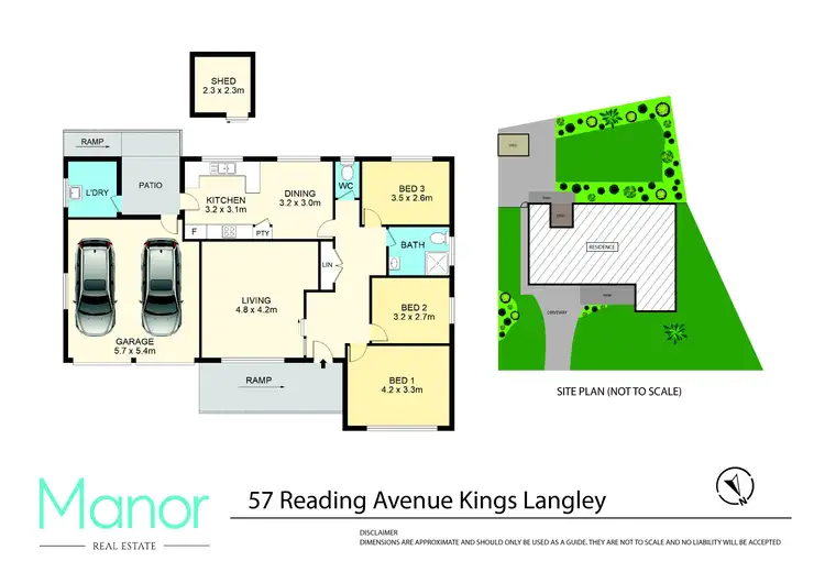Floorplan of Homely house listing, 57 Reading Avenue, Kings Langley NSW 2147