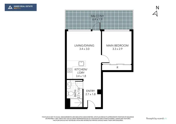 Floorplan of Homely apartment listing, 1016/408 Lonsdale Street, Melbourne VIC 3000