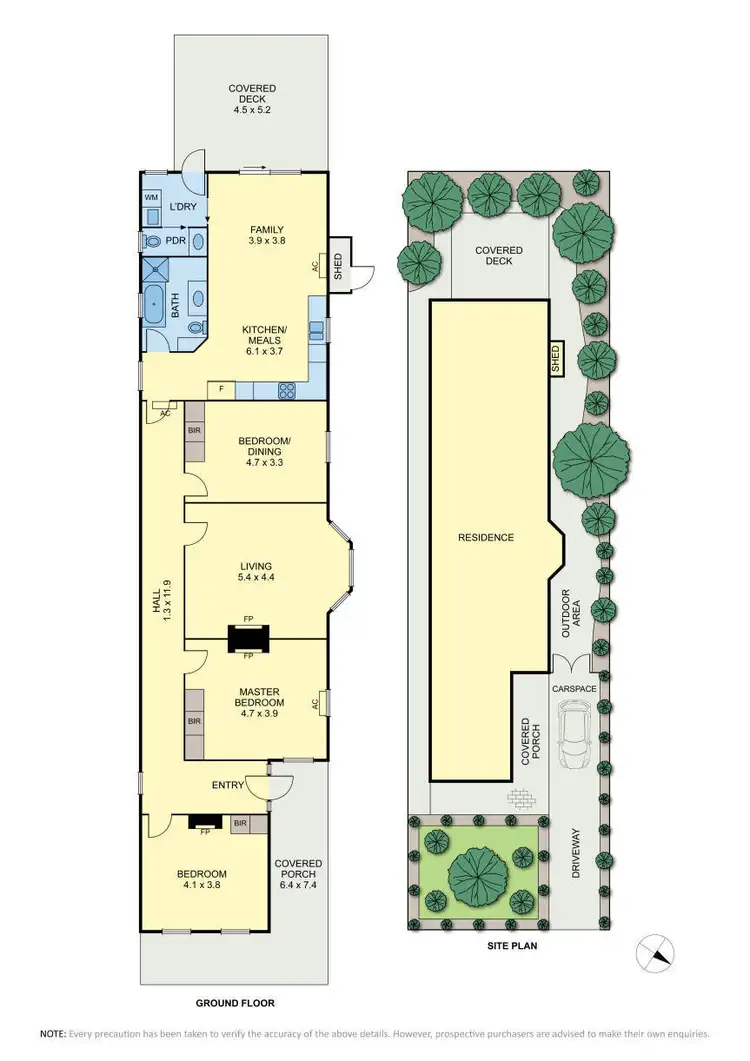 Floorplan of Homely house listing, 35 Robinson Street, Moonee Ponds VIC 3039