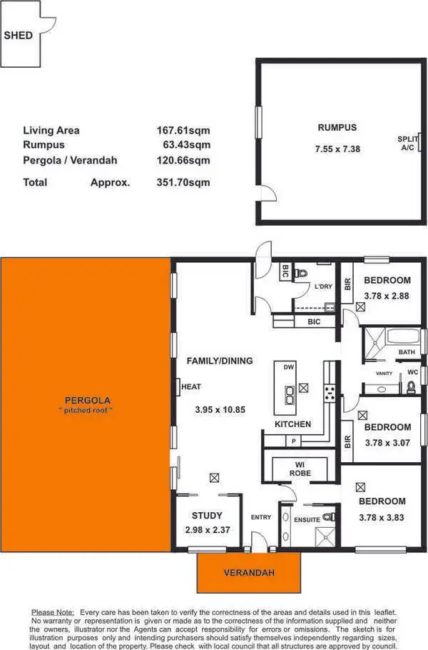 Floorplan of Homely house listing, 39 North Street, Henley Beach SA 5022