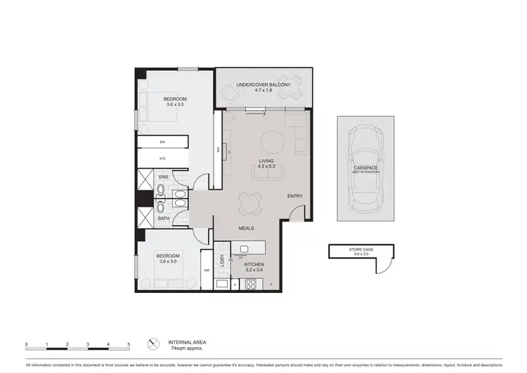 Floorplan of Homely apartment listing, 202/408 Burwood Highway, Wantirna South VIC 3152