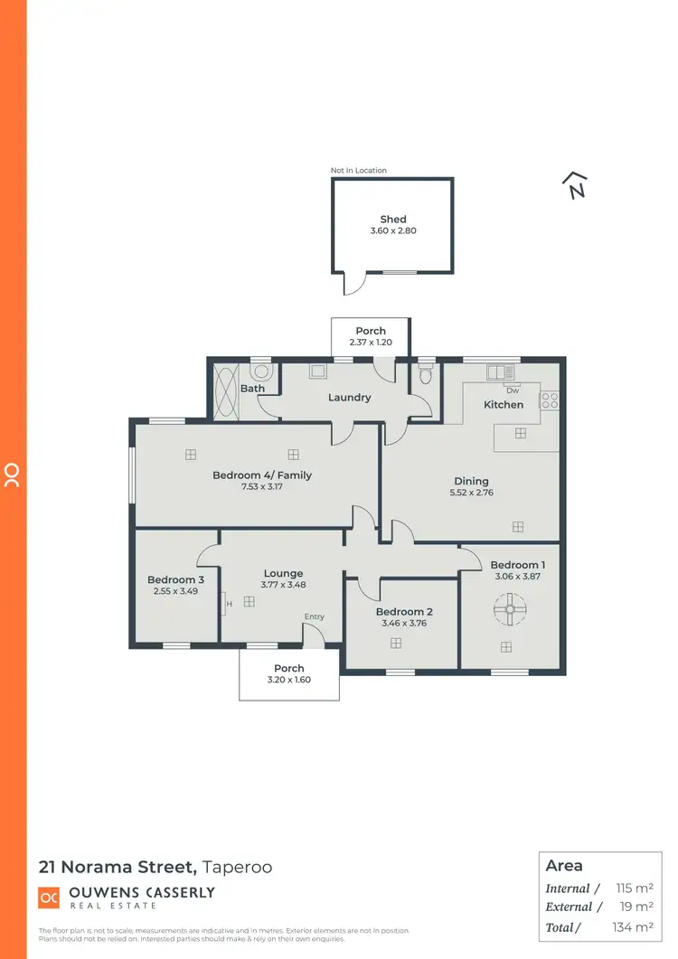 Floorplan of Homely house listing, 21 Norama Street, Taperoo SA 5017