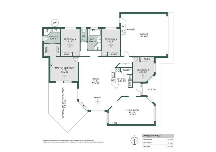 Floorplan of Homely house listing, 4 Farzana Place, Underwood QLD 4119