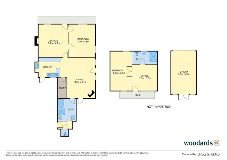 Floorplan of Homely house listing, 42 Chauncey Street, Lancefield VIC 3435